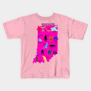 Indiana monsters Kids T-Shirt